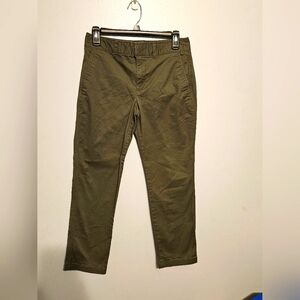 Gap Green Khaki Straight Size 2P